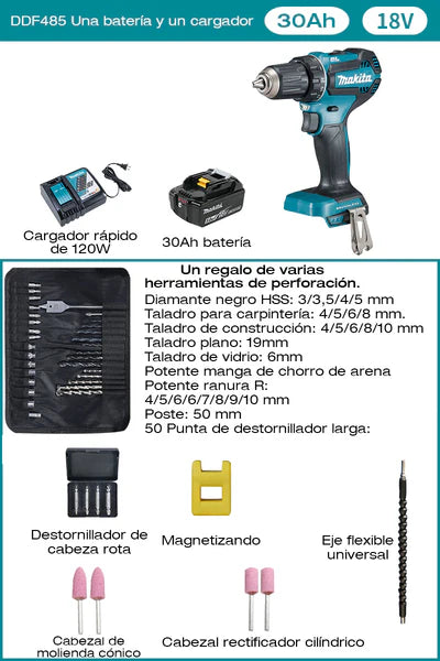 🔫 TALADRO 48w INALAMBRICO  MAKITA 🔫 PAGO CONTRAENTREGA 🚚+ ENVÍO GRATIS ✈️