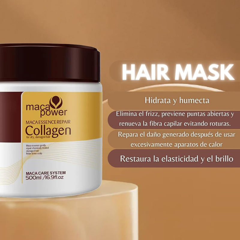 💃 Mascarilla Capilar Reparación 500ml 💃 🚛 PAGO CONTRAENTREGA + ENVIO GRÁTRIS ✈️