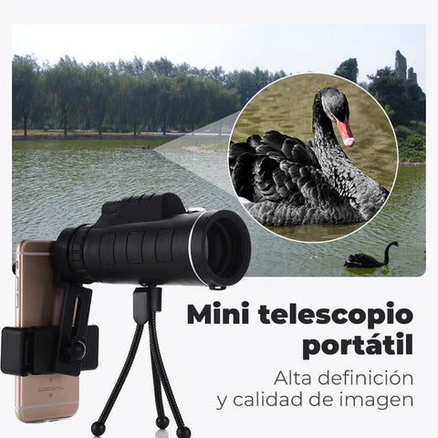 🎥 Telescopio Portátil con Visión Nocturna - Stellar™ 🎥