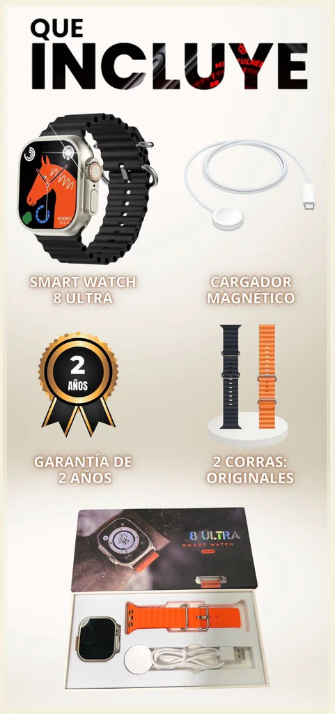 ⏰ Smart Watch Ultra™ + Correa De Regalo ⏰