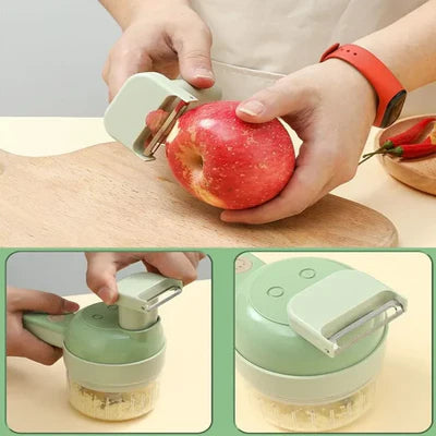 🍏🍎 Cortador Picador De Verduras Eléctrico Portátil 🍏🍎